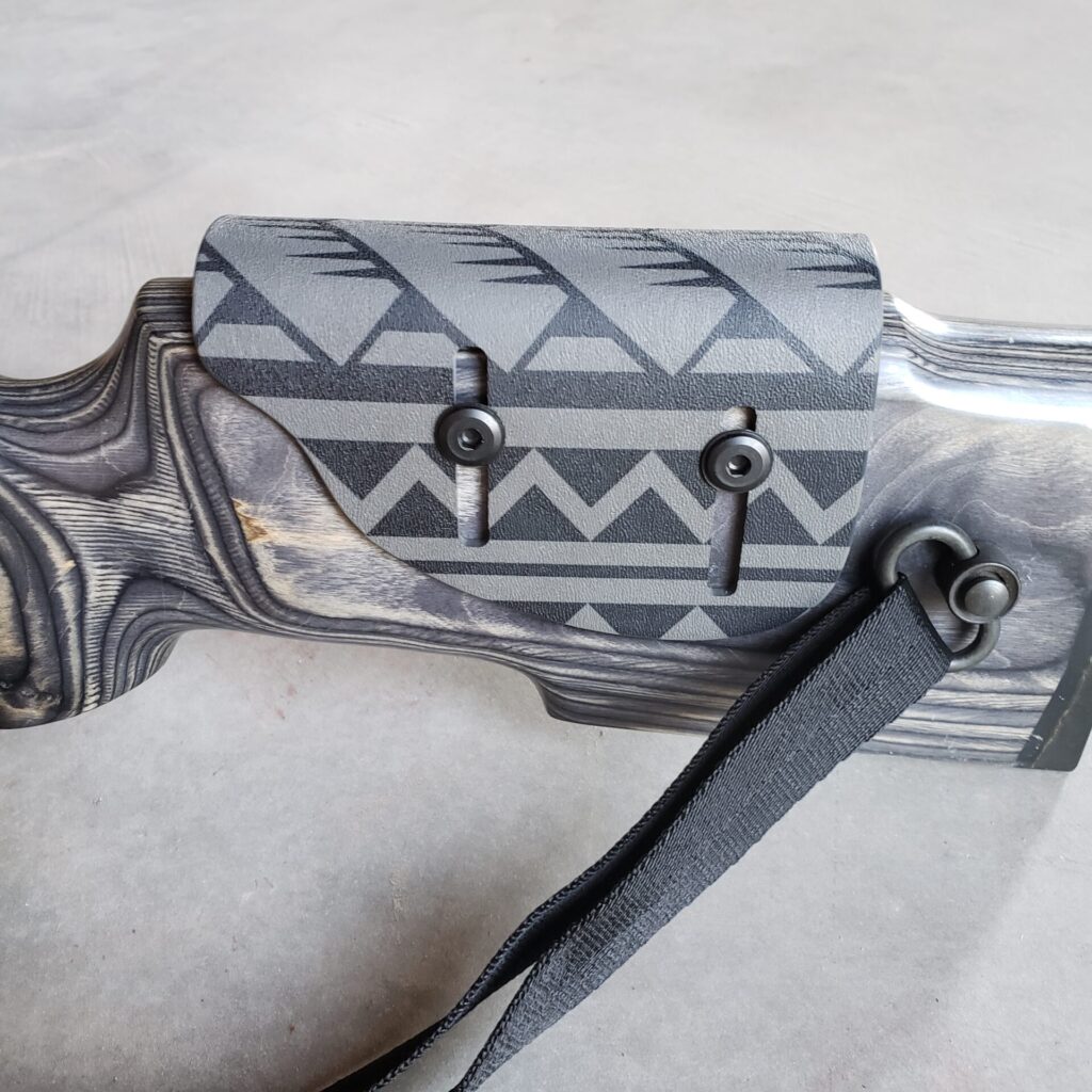 Adjustable Kydex Cheek Rest Flathead Hardware Matthew's Fabrication